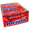 Mentos Strawberry Candy Rolls - 40CT Case