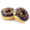 Gluten Free Chocolate Sprinkles Donuts - 6CT