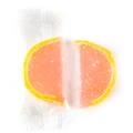 Large Wrapped Pink Grapefruit Jelly Fruit Slices