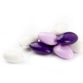 Super Fine Purple, Lavender & White Jordan Almonds