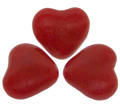 Red Cinnamon Valentine Candy Hearts