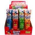 Xtreme Sour Squeeze Candy Tubes - 16CT Box