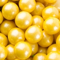 Yellow Shimmer Pearl Gumballs