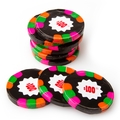 Dark Mint Chocolate $100 Poker Chips