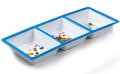 Jelly Belly Blue 3-Section Melamine Tray 