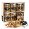 Oh! Nuts® Healthy Granola Gift Box - 6 Flavor Jars 