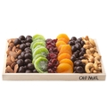 Dried Fruit, Chocolate & Nuts Wooden Gift Basket