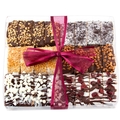 Handmade Chocolate Biscotti Gift Box - 6 Variety / 24CT