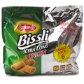 Passover Onion Flavored Xtra Long Bissli Snack - 6-Pack (Gebrokts)