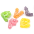 Sour Colorful Alphabet Gummies - 2.2 LB Bag