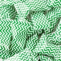 Green Chevron Stripe Wrapped Mints - 100 Pieces