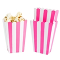 Dark Pink Popcorn Box - 5CT