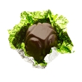 Non-Dairy Green Foiled Diamond Chocolate Truffles
