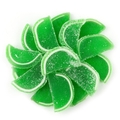 Lime Jelly Fruit Slices