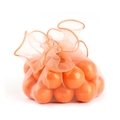 Orange Organza  Pouches - 12CT Bag