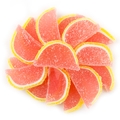 Pink Grapefruit Jelly Fruit Slices 