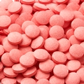 Pink Pucker Pieces Candy Tablets - Sour Wild Cherry