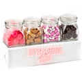Kosher Baby Girl Candy Jars Gift Basket