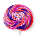 10 oz Purple & Red Swirl Whirly Pops - 17 Inches