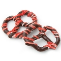 Chocolate Covered Pretzels with Red Sugar - 10CT Box