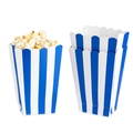 Royal Blue Popcorn Box - 5CT