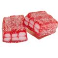 Red Sour Strawberry  Licorice Gummy Cubes 2.2 lb Bag