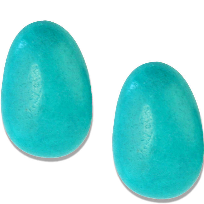 Teal Candy Coated Almonds