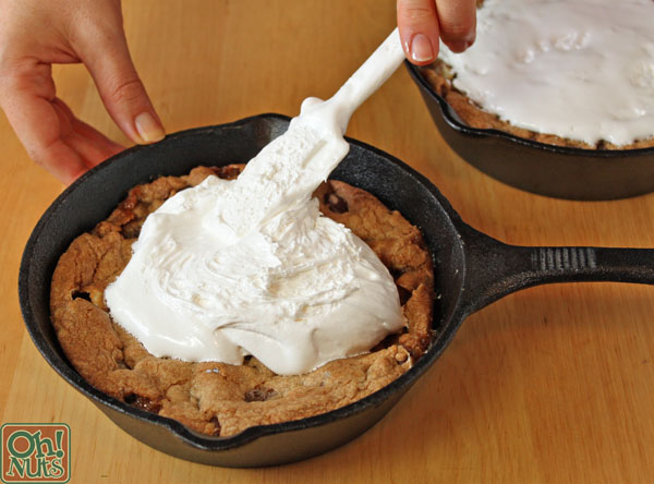 S'mores Rocky Road Skillet Cookies | OhNuts.com