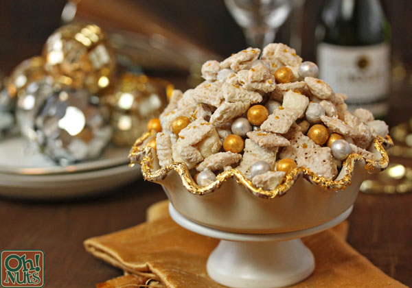 Silver and Gold Cereal Snack Mix | OhNuts.com