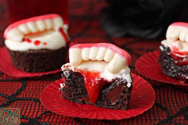 Vampire Bite Brownies | From OhNuts.com