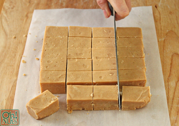 Peanut Butter Fudge Dreidels Recipe | From OhNuts.com