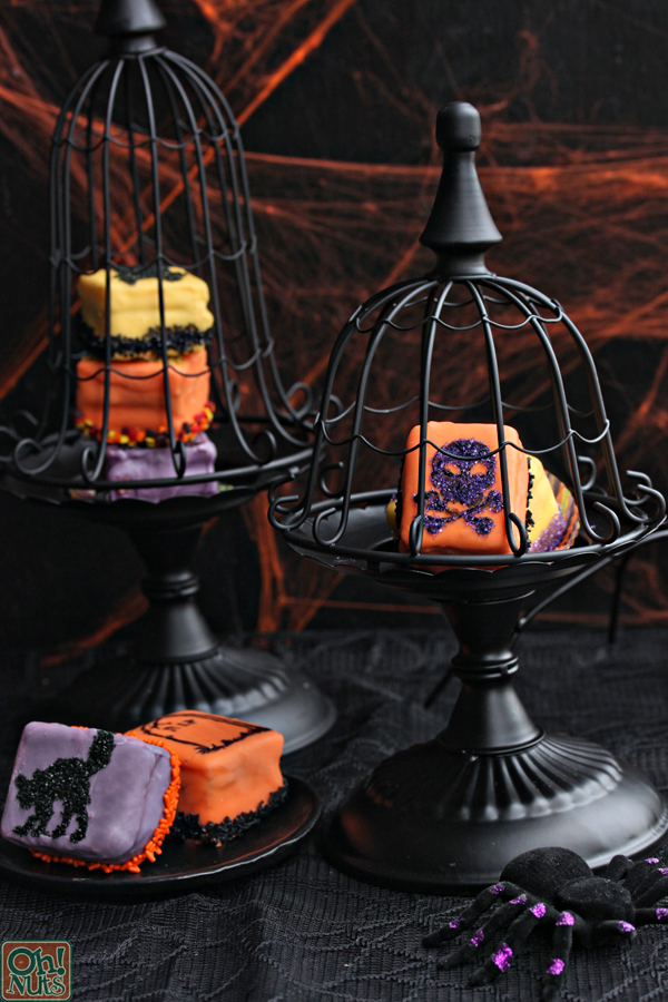 Halloween Petit Fours | From OhNuts.com