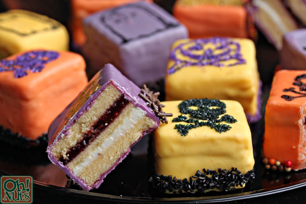 Halloween Petit Fours | From OhNuts.com