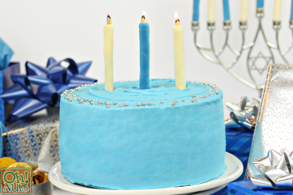 Edible Menorah Candles for Hanukkah | From OhNuts.com
