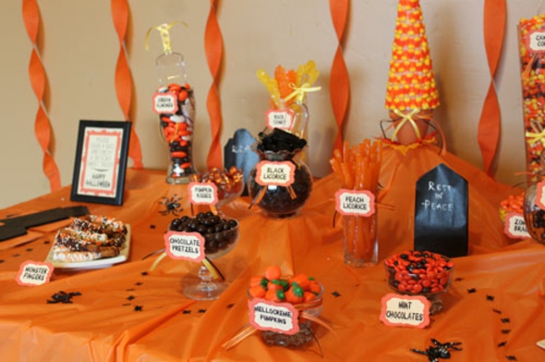 A Halloween Candy Buffet | Oh Nuts Blog