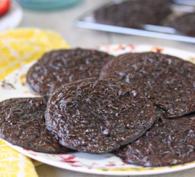 Fudgy Chocolate Cookies for Passover (Gluten Free)