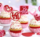Chocolate Valentine’s Day Cupcake Toppers