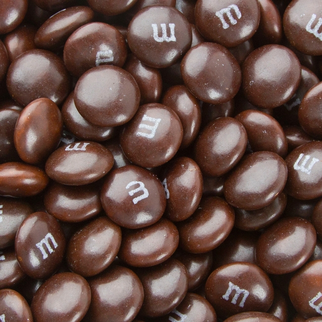 Brown M&M's Chocolate Candy - 1 lb Bag