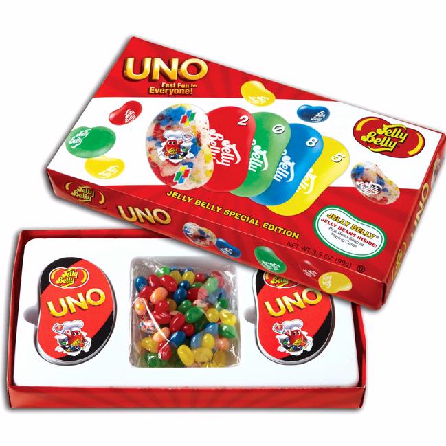 UNO Jelly Belly Special Edition Boxed Card Game Factory for sale online 
