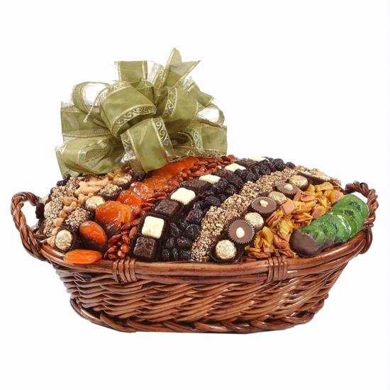 Chocolate, Dried Fruit & Nut Basket