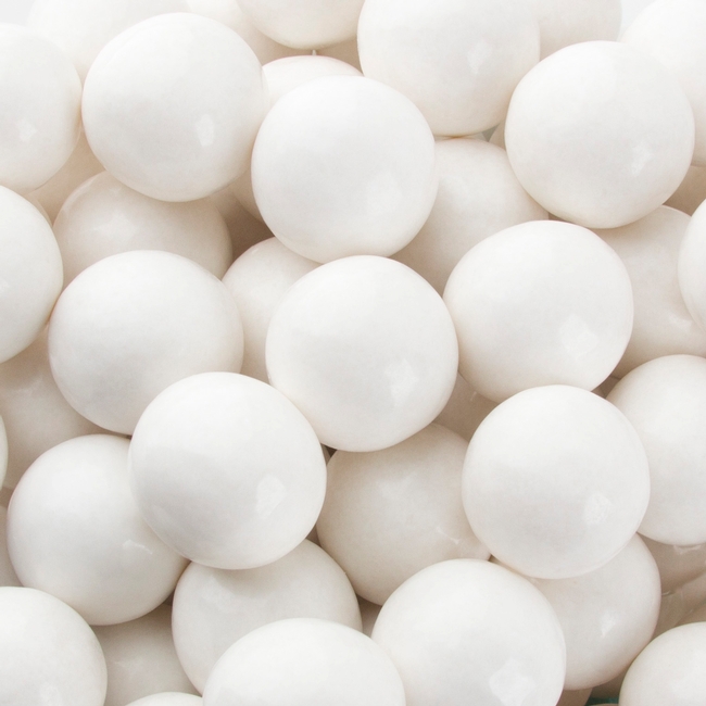 White Gumballs - Wedding Bulk Candy • Oh! Nuts®