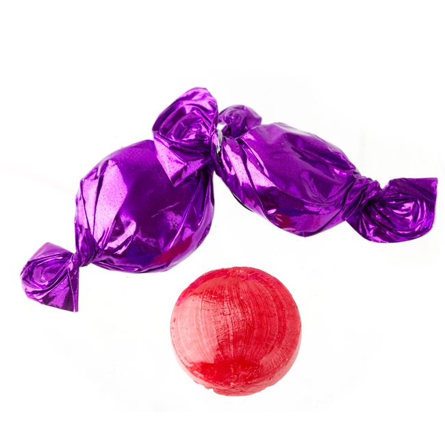 Purple Fruit Flashers Hard Candy - Pomegranate • Wrapped Candy • Bulk ...