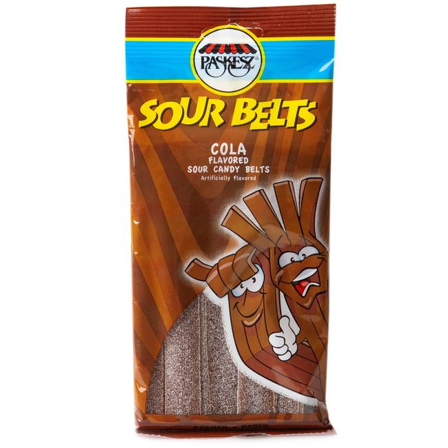 4 oz Sour Belts - Cola • Kids Candy Shoppe • Bulk Candy • Oh! Nuts®