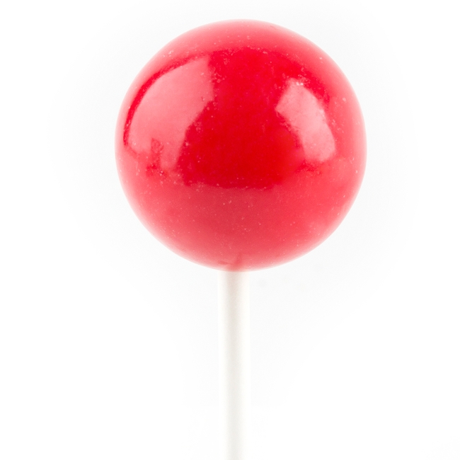 Giant Jawbreaker Lollipops - Red - 5CT • Lollipops & Suckers • Bulk ...
