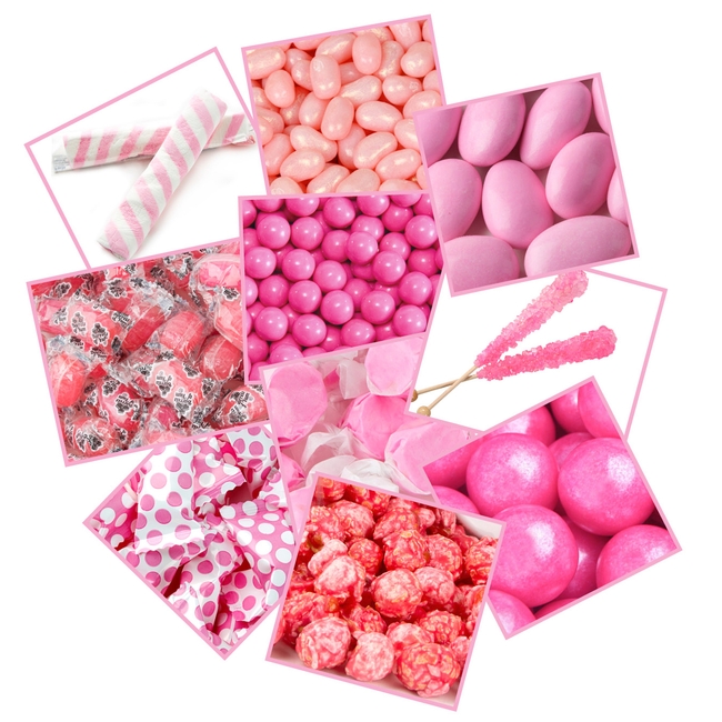 Pink Candy Buffet Planner Sample Kit • Candy Samplers • Oh! Nuts®