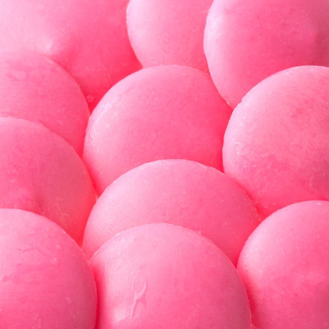 Pink Melting Chocolate Wafers