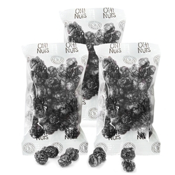 Black Candy Coated Popcorn Snack Pack