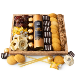 Rosh Hashanah Cork Tray Candy & Chocolate Gift Box