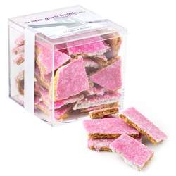 Gourmet Hand-Made Brittle - White Chocolate & Pink Sugar
