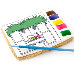 Brilliant All in One Paint a Cookie Kit- Sukkoth / Sukkah